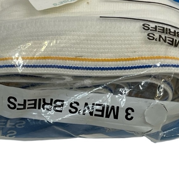 SOLD- Vintage Fruit of the Loom Mens Briefs Underwear White 100% Cotton Sz 40 - Picture 4 of 7